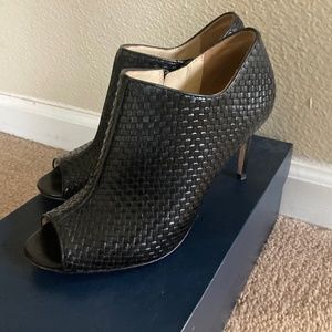 Cole Haan black  leather booties *like new